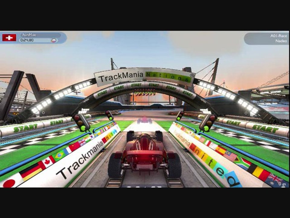 Vidéo Test : Trackmania Nation Forever