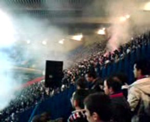 PSG-Lorient : Bordel en virage Auteuil !