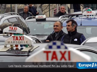 Marseille: les taxis chassent les Vélocab'