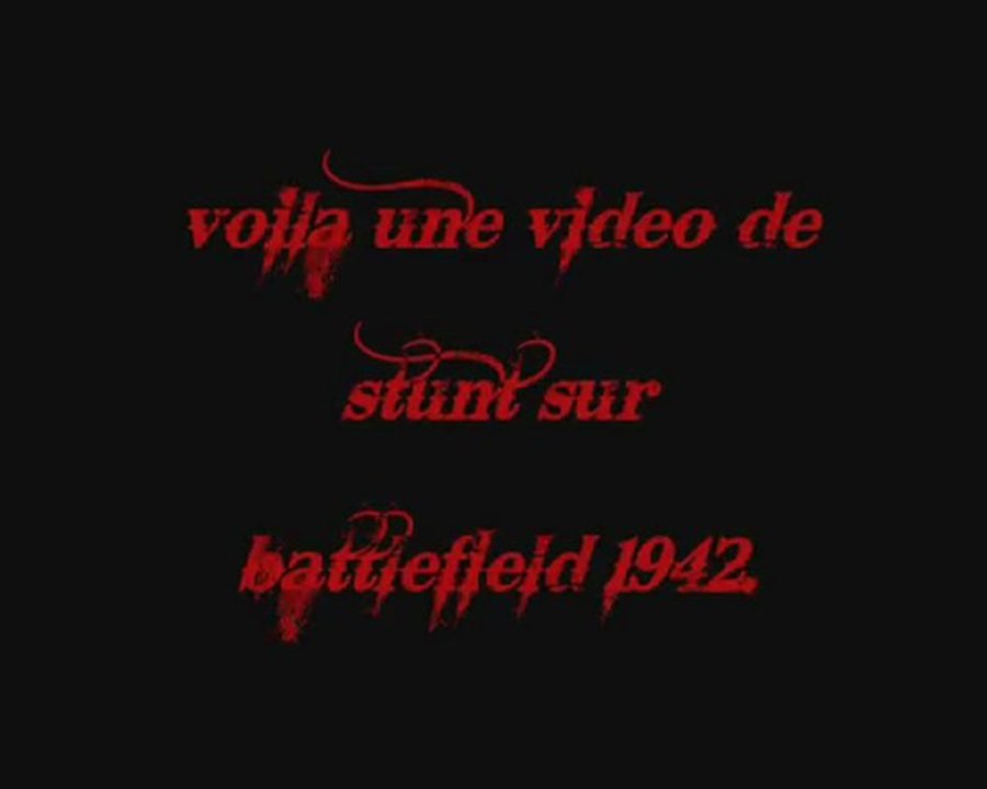 video stunt bf 1942