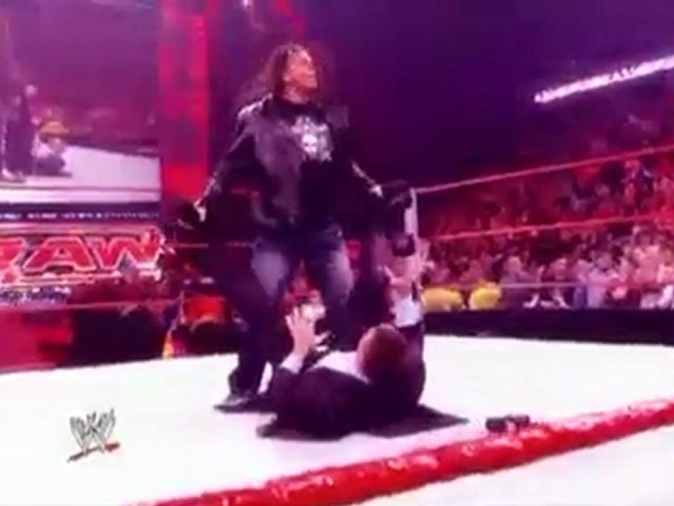 WWE Raw 01.02.10 Batista & Vince vs Bret Hard & John Cena