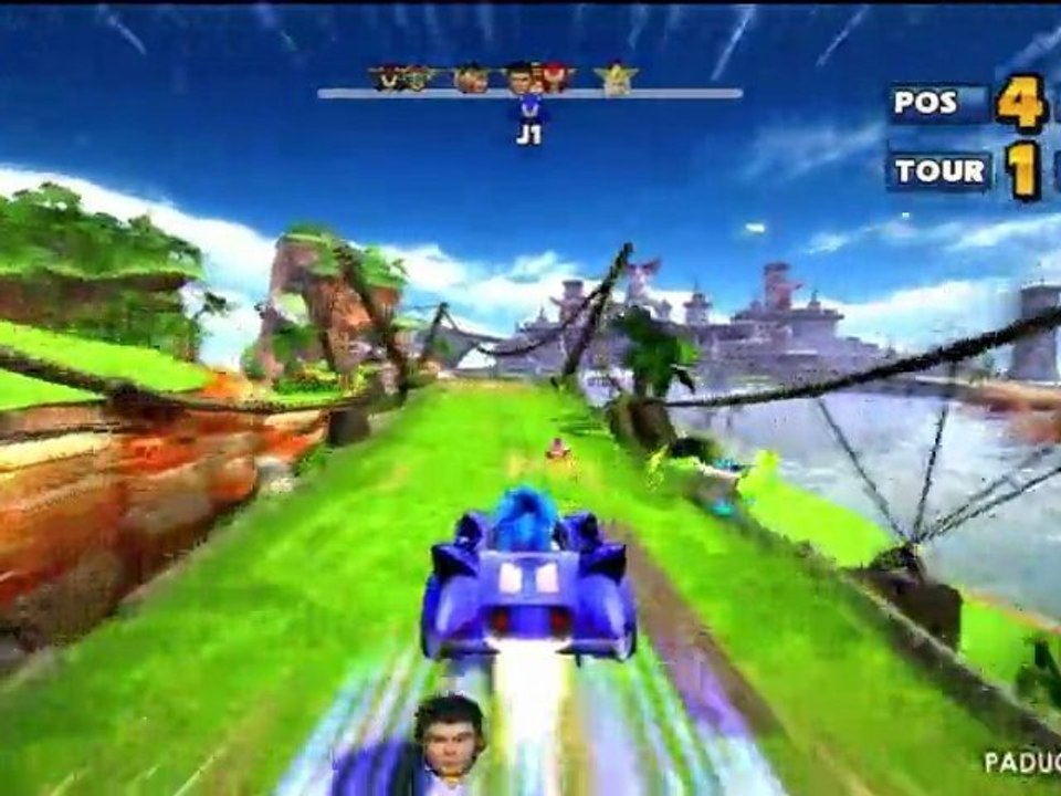 [HD] Sonic & SEGA All-Stars Racing (démo)