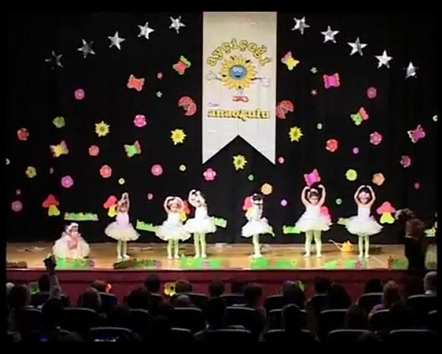 Ayçiçeği Anaokulu Yılsonu Gösteri 2008-2009 Çiçeklerin Dansı