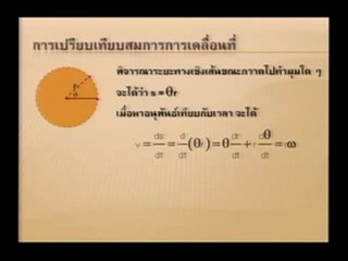 การเคลื่อนที่แบบหมุน (Rotational Motion) ตอน 1