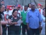 Esteban Lazo traslada a R. Preval saludo de Fidel y Raúl