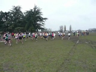 Régionnaux de cross IdF Est (Créteil, 07/02/10) : départ JUM
