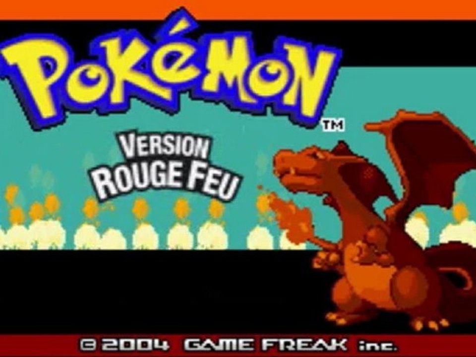 pokemon rouge feu 01 le début d'une poké aventure 1/2