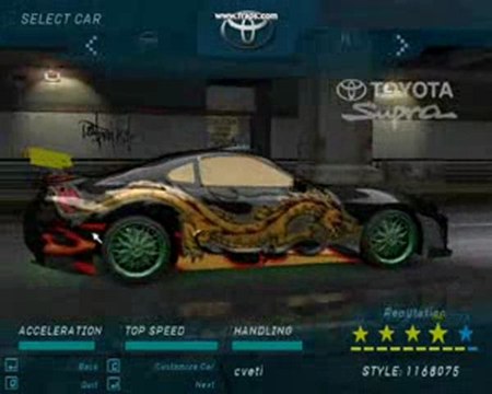 need for speed underground my cars