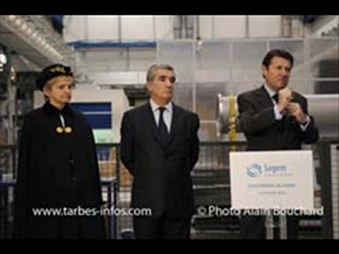 Tarbes : Christian Estrosi a visité SAGEM