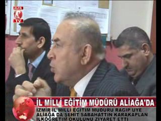 milli eğitim izmir il müdürü aliağa'da