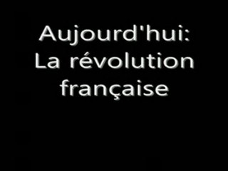 Morsay à caractère informatif : La révolution française
