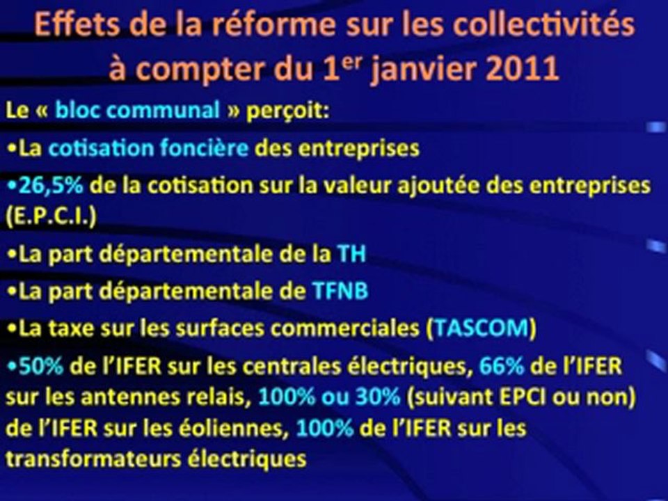Reforme TP