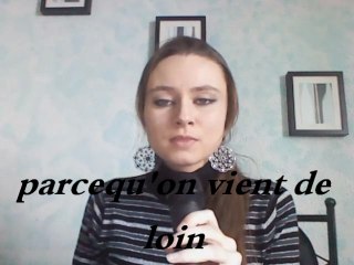 "Parce qu'on vient de loin" de Corneille -