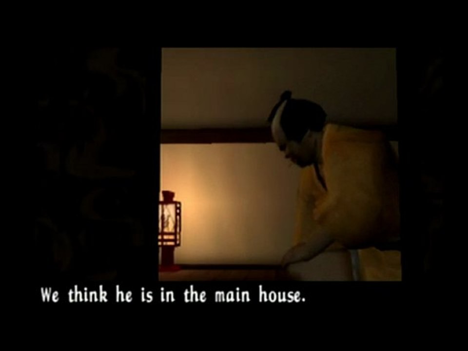 Tenchu 3 - alternative dialogs (Tesshu 1)