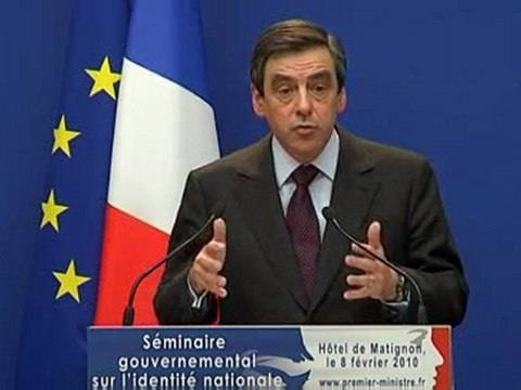 Fillon séminaire Identité nationale