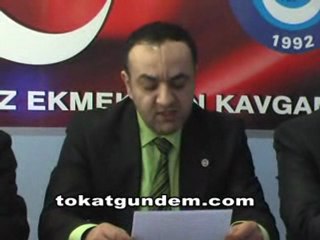 TÜRK KAMU SEN'DEN BASIN AÇIKLMASI
