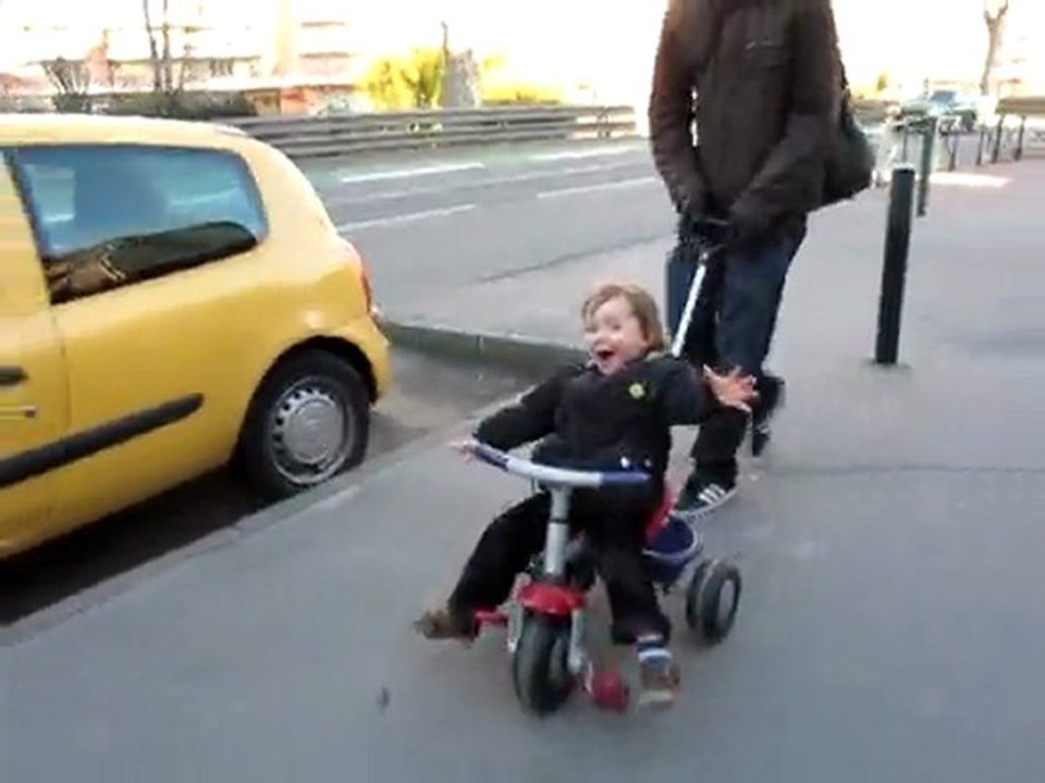 Gaël : ouah sur son vélo -  31 janvier 2010