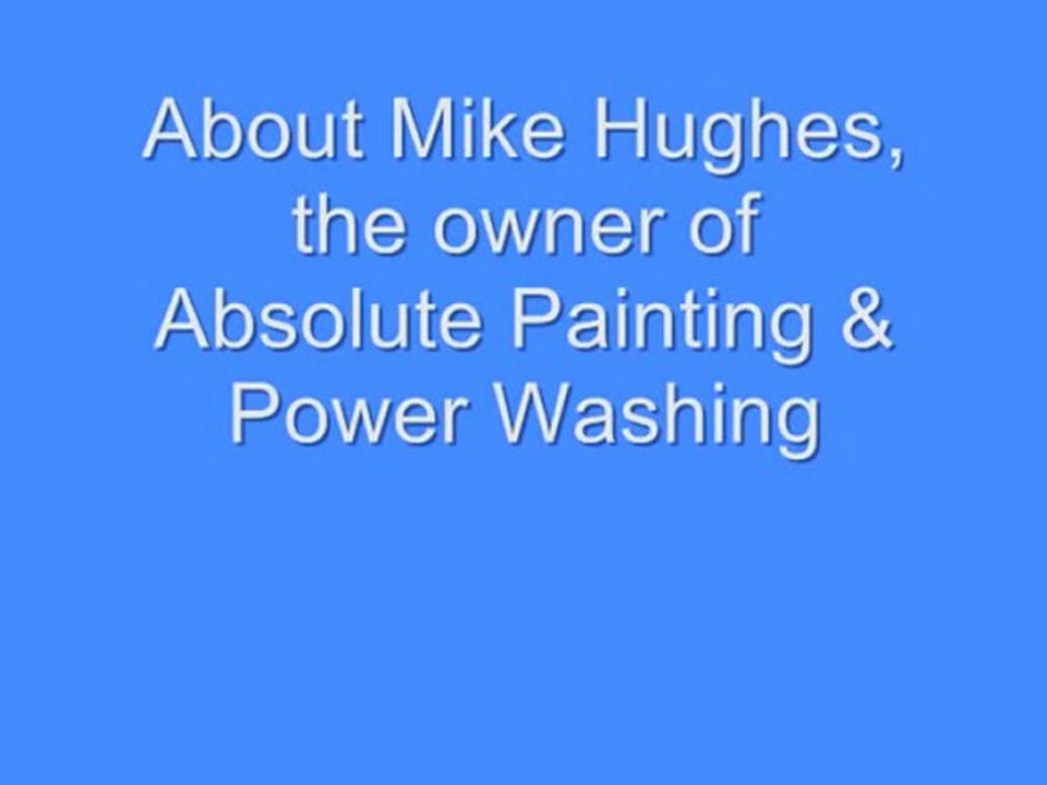 Absolute Painting and Powerwashing