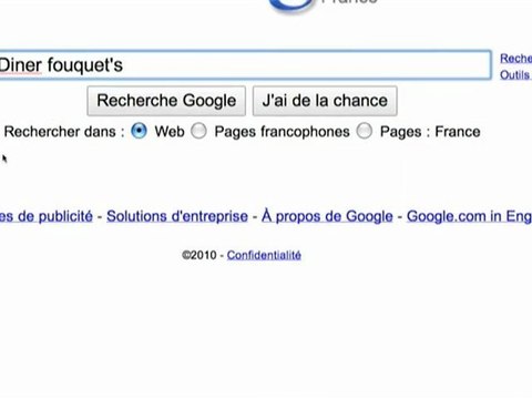Le PS parodie une publicité de Google