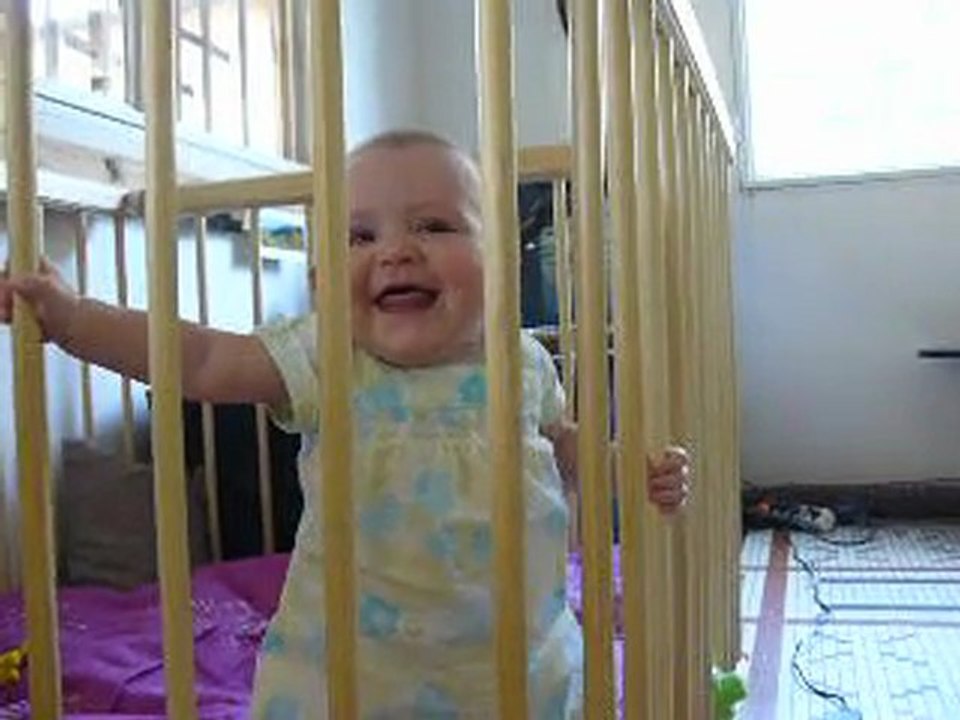 en cage