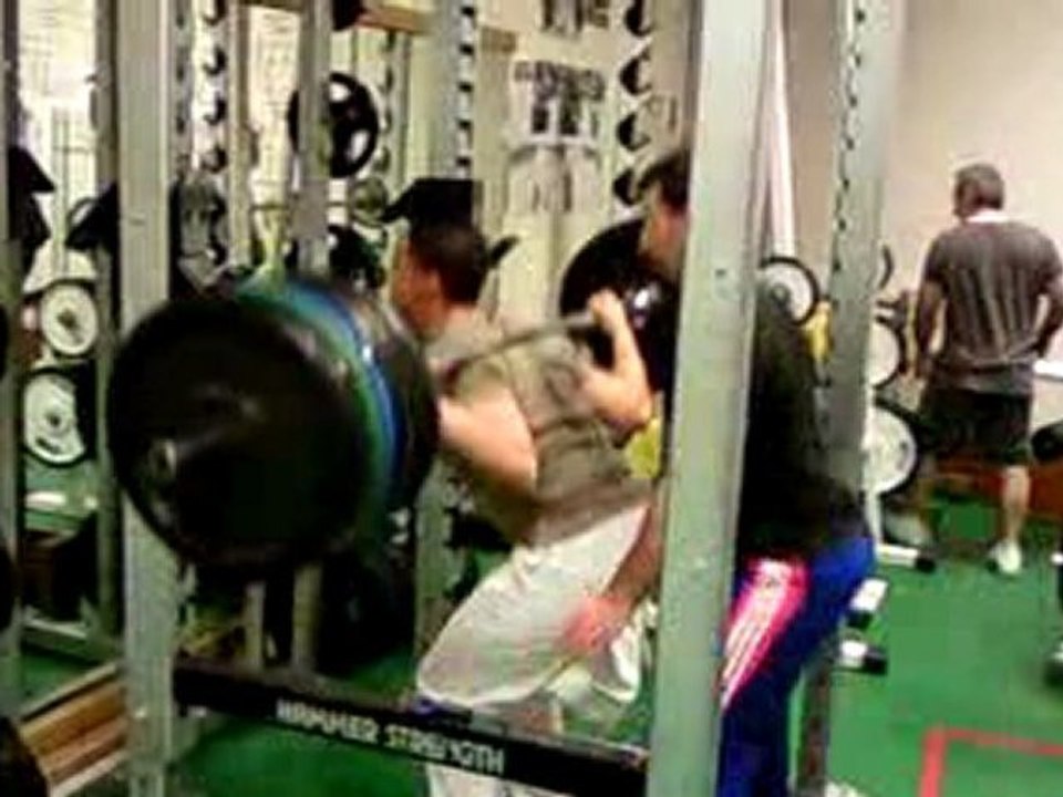 Alex H. squat 10 à 140kg