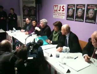 Jean-Pierre Masseret et Martine Aubry à Metz