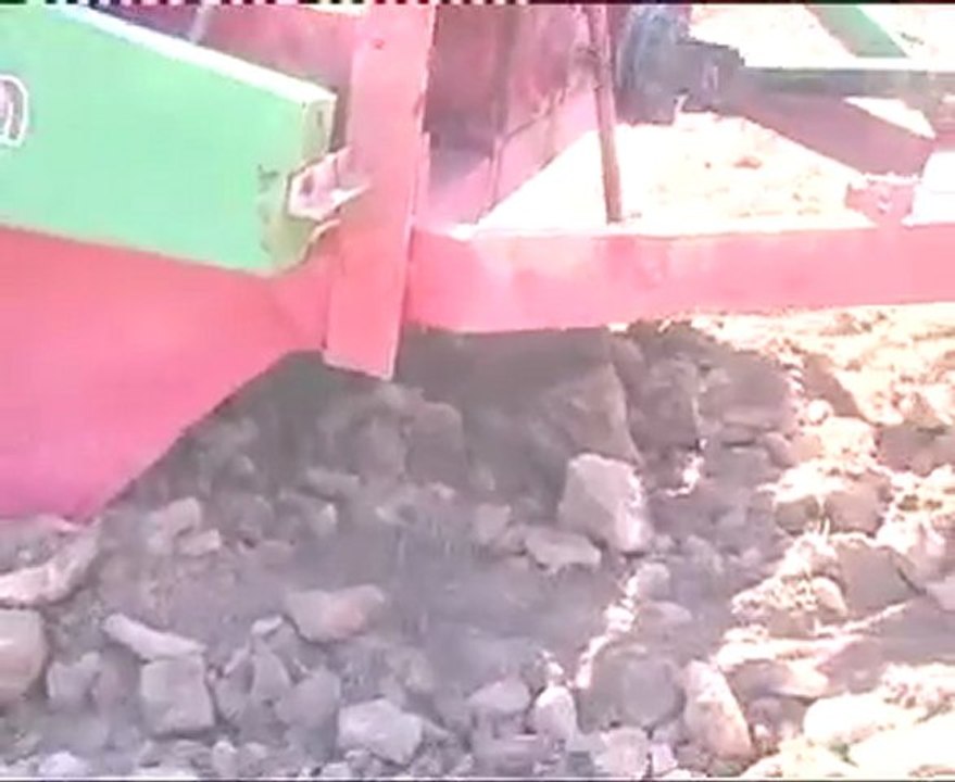 Taş Toplama Makinası;stone collector machine