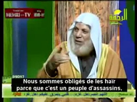 Haïr Les Juifs Est Un Devoir Religieux