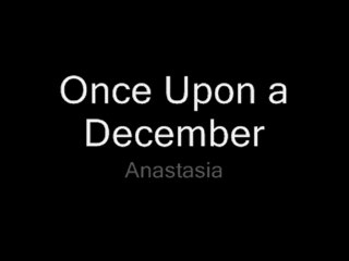 - Once upon a december