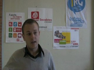 Sébastien du Mouvement des Jeunes Socialistes