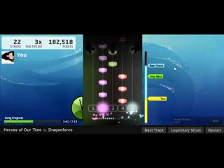 [JL] Heroes of Our Time - Dragonforce ; Legendary.