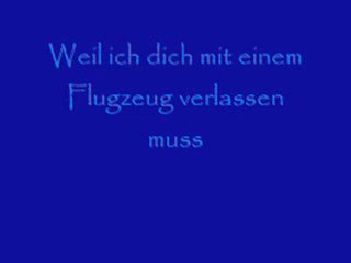 Auf einem Flugzeug verlassen