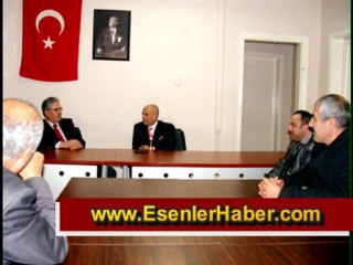 Esenler Kaymakami Nazim Madenoğlu TDH ziyareti