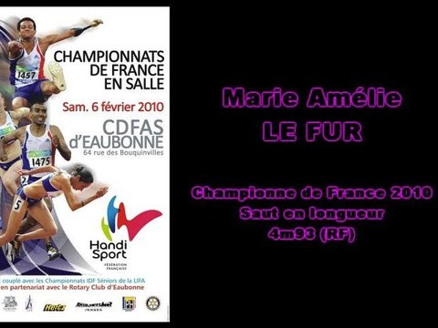 Championnat de France Saut en Longueur avec Marie Amélie