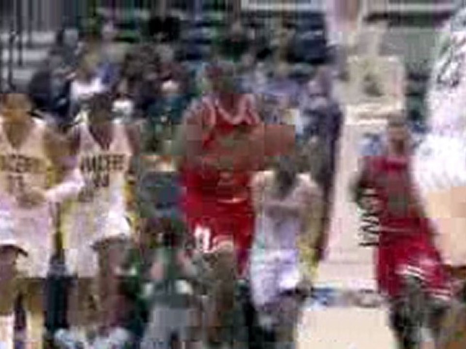 Taj Gibson gets the beautiful block that leads to a Bulls br