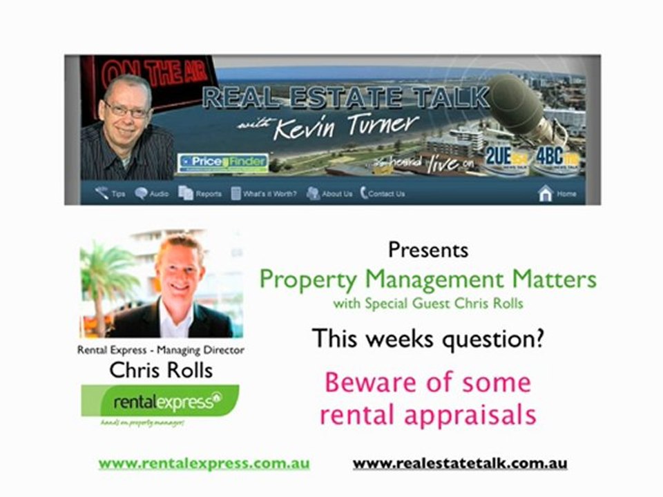 Beware of some rental appraisals