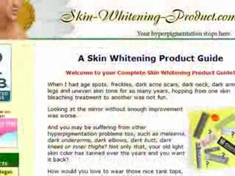 Skin Whitening - Your Pigmentation Treatment For Dark Skin S