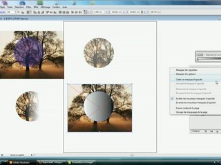 Illustrator : masque opacite