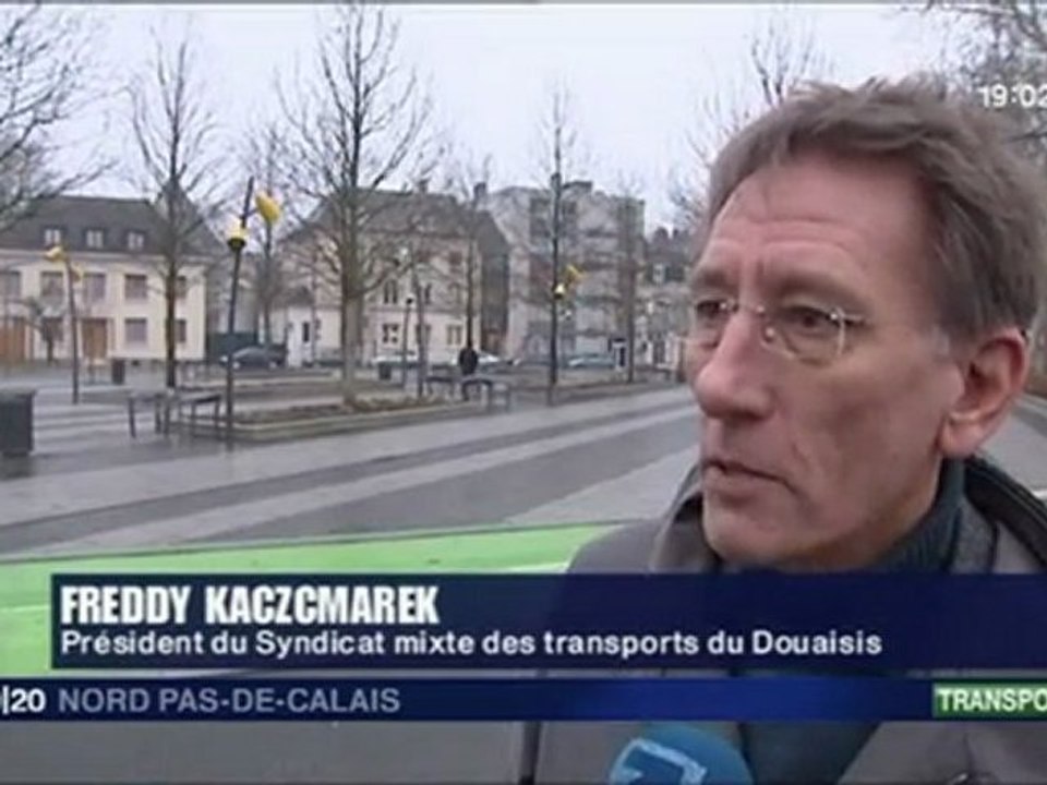 Eveole arrive à Douai