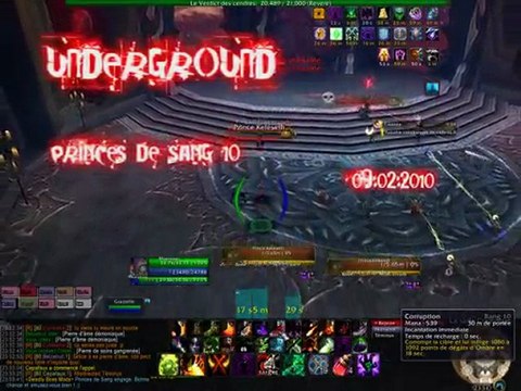 Underground Sinstralis Icecrown Conseil Princes de Sang
