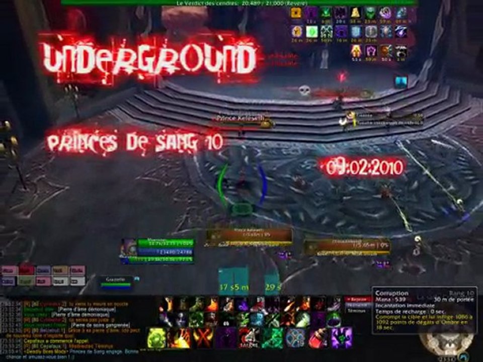 Underground Sinstralis Icecrown Conseil Princes de Sang