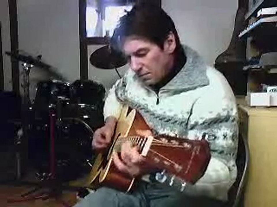 blues guitare acoustique jamman