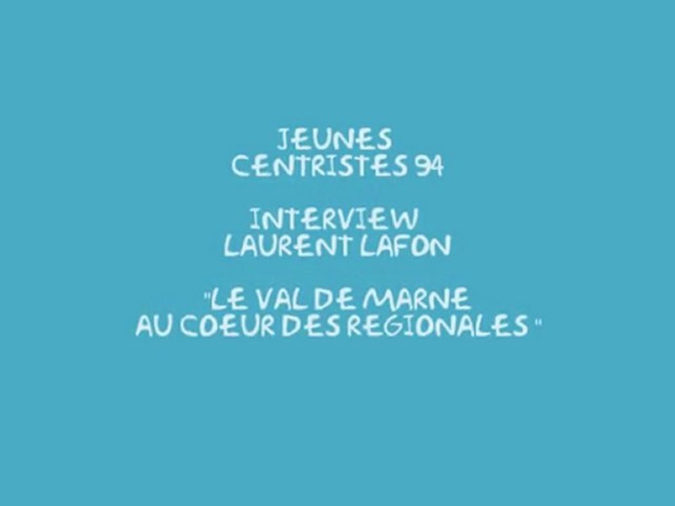 Interview Laurent LAFON : Le Val de Marne au coeur ...