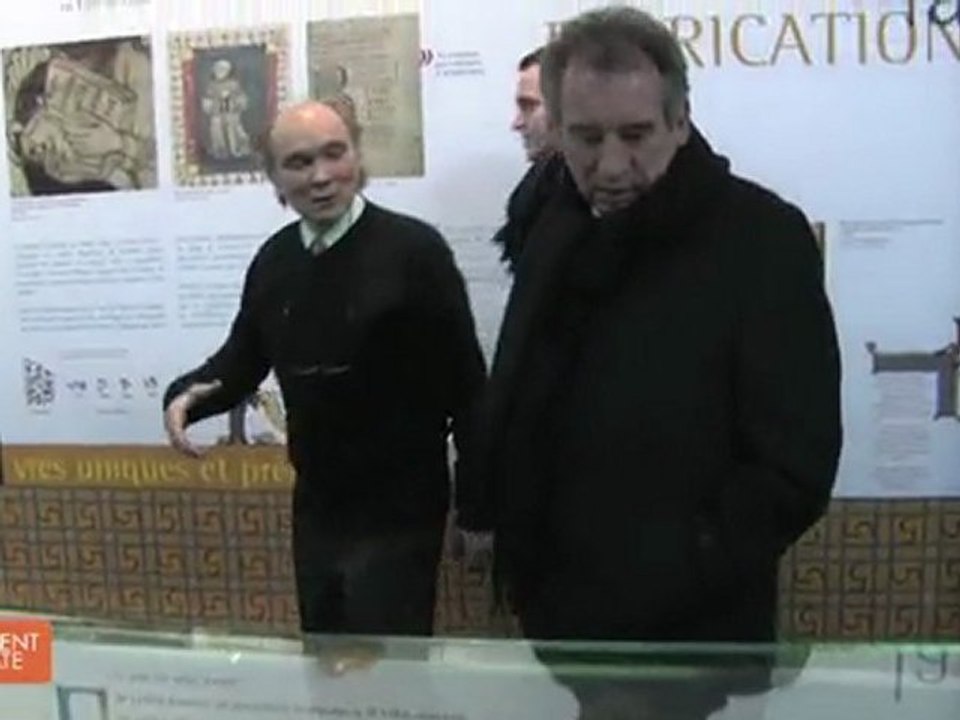 FRANÇOIS BAYROU et RODOLPHE THOMAS en BASSE NORMANDIE