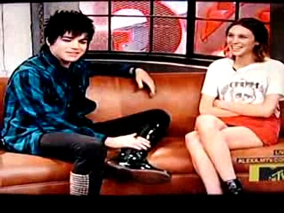 Adam Lambert crushing on Bill Kaulitz from Tokio Hotel