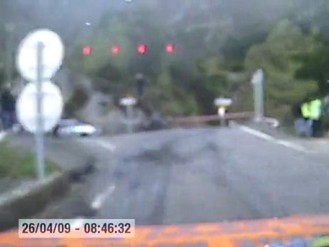 Camera embarquee Col de Braus - La cabanette 205 F2013