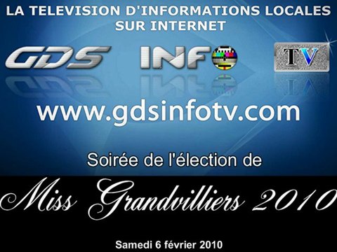 GDSINFOTV SOIREE MISS GRANDVILLIERS 2010