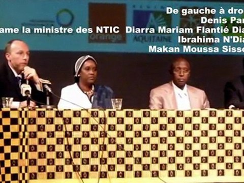 Ouverture du forum InnovAfrica au CCF de Bamako le 14_12_09