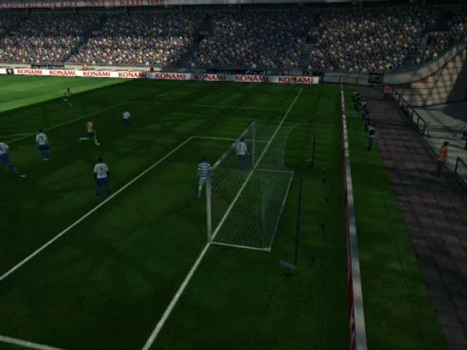 PES 2010 BPL friendly goku jazo funny goal