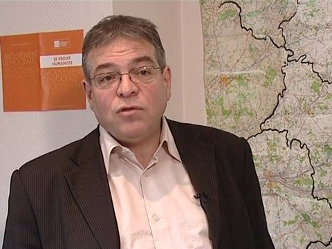 Vanik Berberian, tête de liste MoDem dans l'Indre